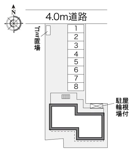 海老名市中新田４丁目 月極駐車場
